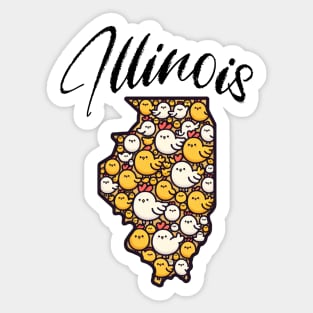 Illinois Sticker